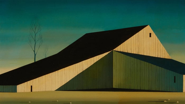 Barn in a Landscape