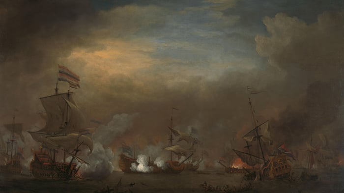 Encounter during the Battle of Kijkduin