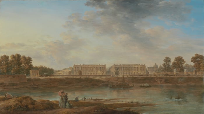 A View of Place Louis XV