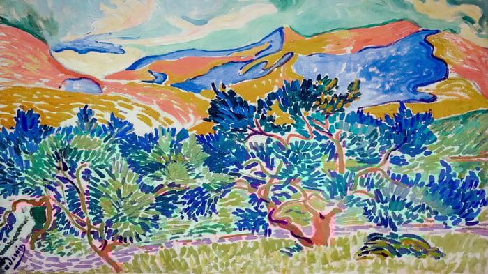 Montagnes à Collioure