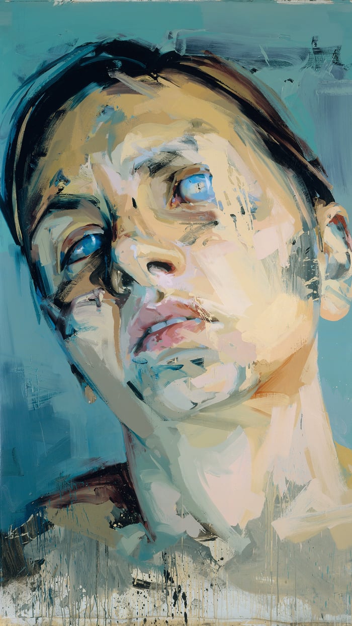 Jenny Saville   Rosetta 2   portrait   reframed