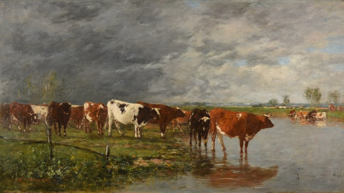 Herd Drinking
