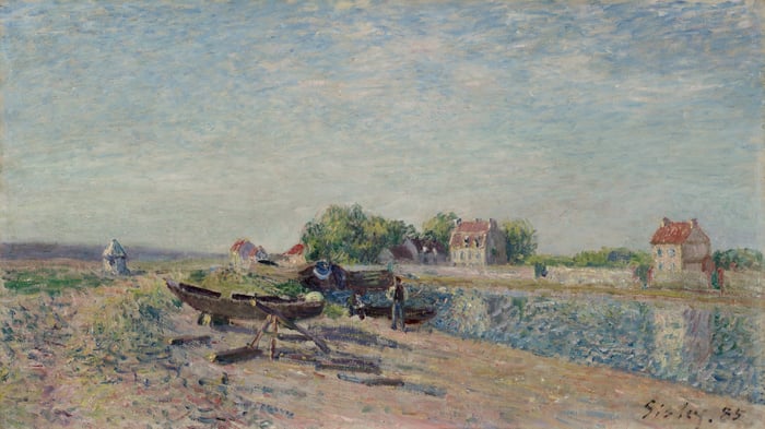 Saint-Mammès, Loing Canal