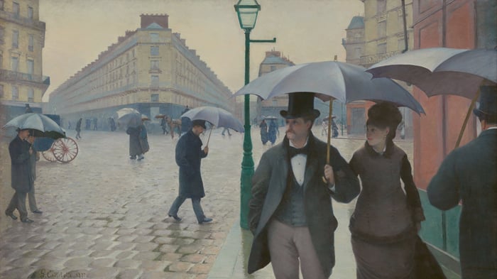 Paris Street, Rainy Day