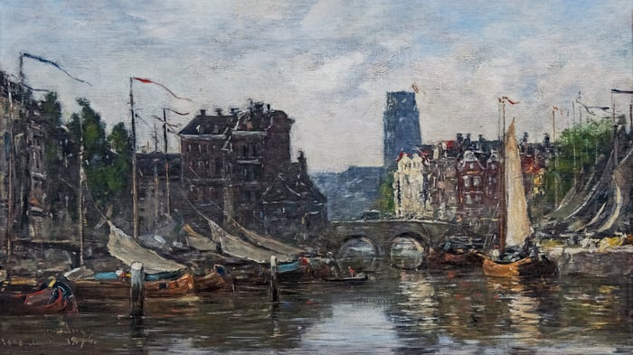 Rotterdam, Le Pont de la Bourse