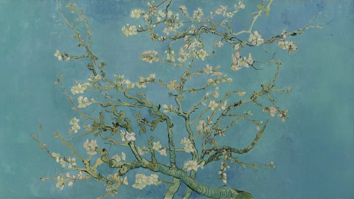 Almond blossoms (AI)