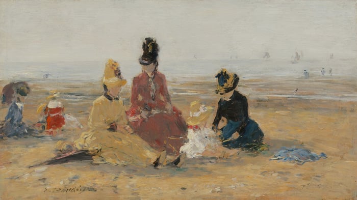 On the Beach, Trouville