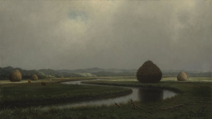 Hazy Day on the Marshes, New Jersey