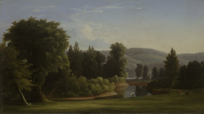 View of the Normanskill, near Albany, New York