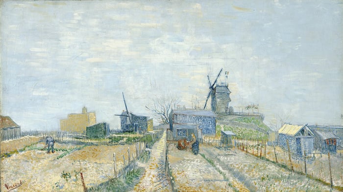 Mills and vegetable gardens