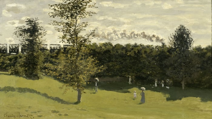 Train in the Countryside