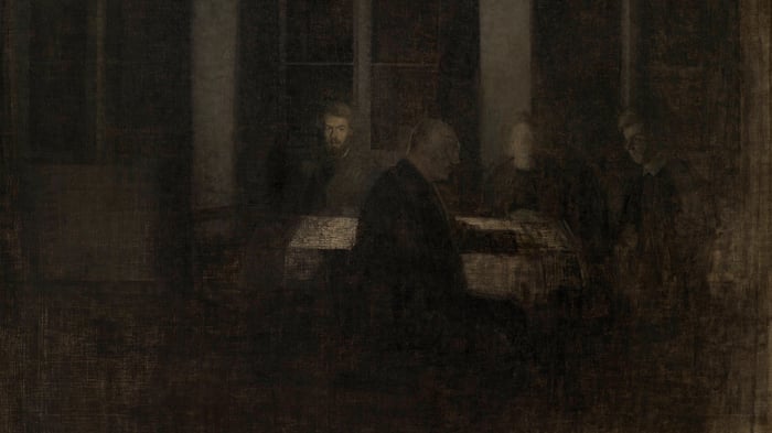 Evening in the Drawing Room (section)