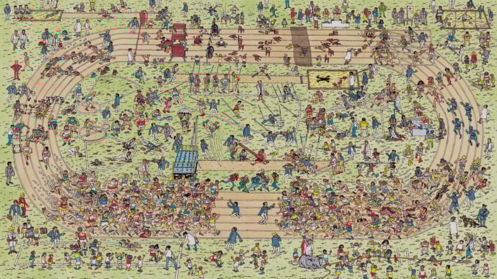 Where's Waldo   Athletic's Mayhem   reframed