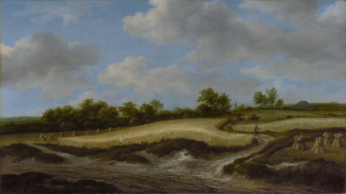 Landscape with a Wheatfield