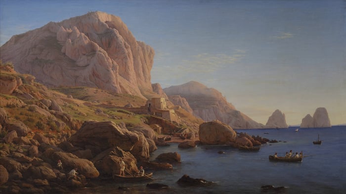 A Rocky Coast, Capri