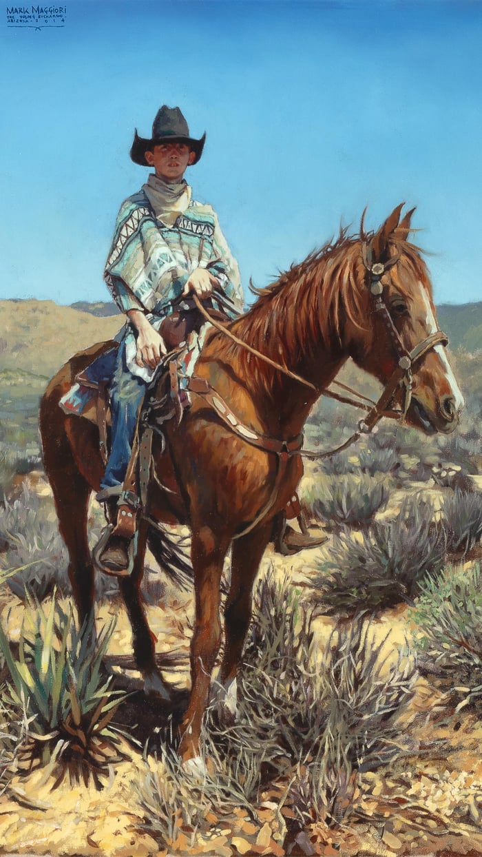 Young Buckaroo of Chloride  (section)