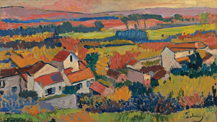 Paysage aux environs de Chatou