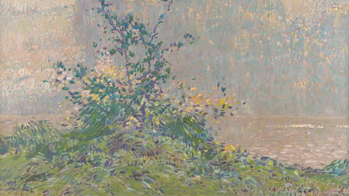 Opalescent Morning (section)