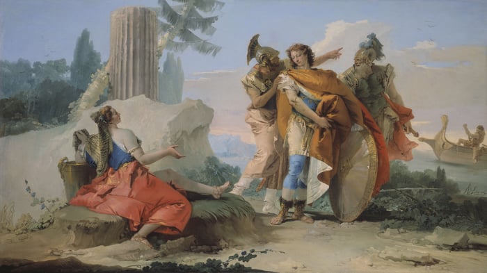 Armida Abandoned by Rinaldo