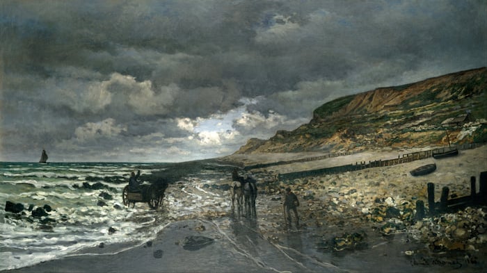 La Pointe de la Hève at Low Tide