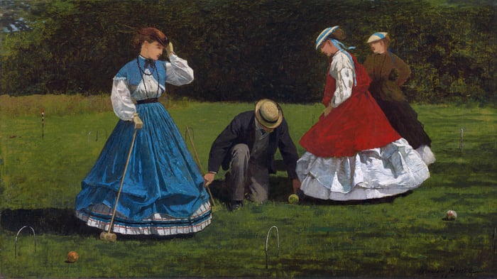 Croquet Scene