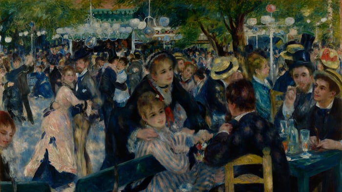 Dance at Le Moulin de la Galette