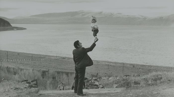 Father & child, Lake Sevan, Armenia