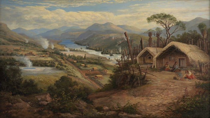 Orakei Korako on the Waikato