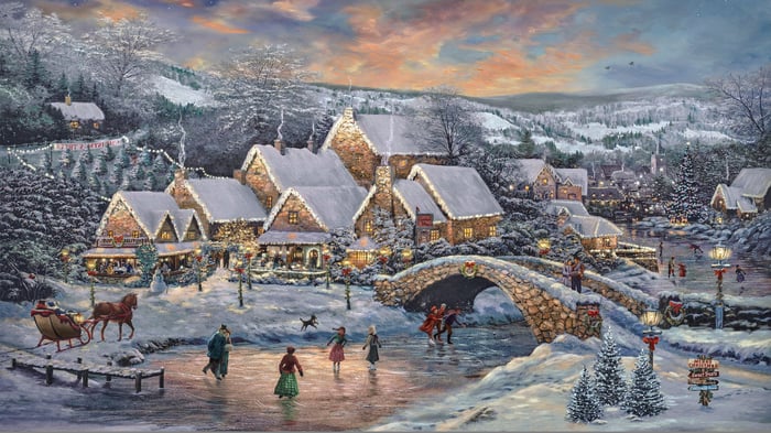 Christmas at Lamplight Village