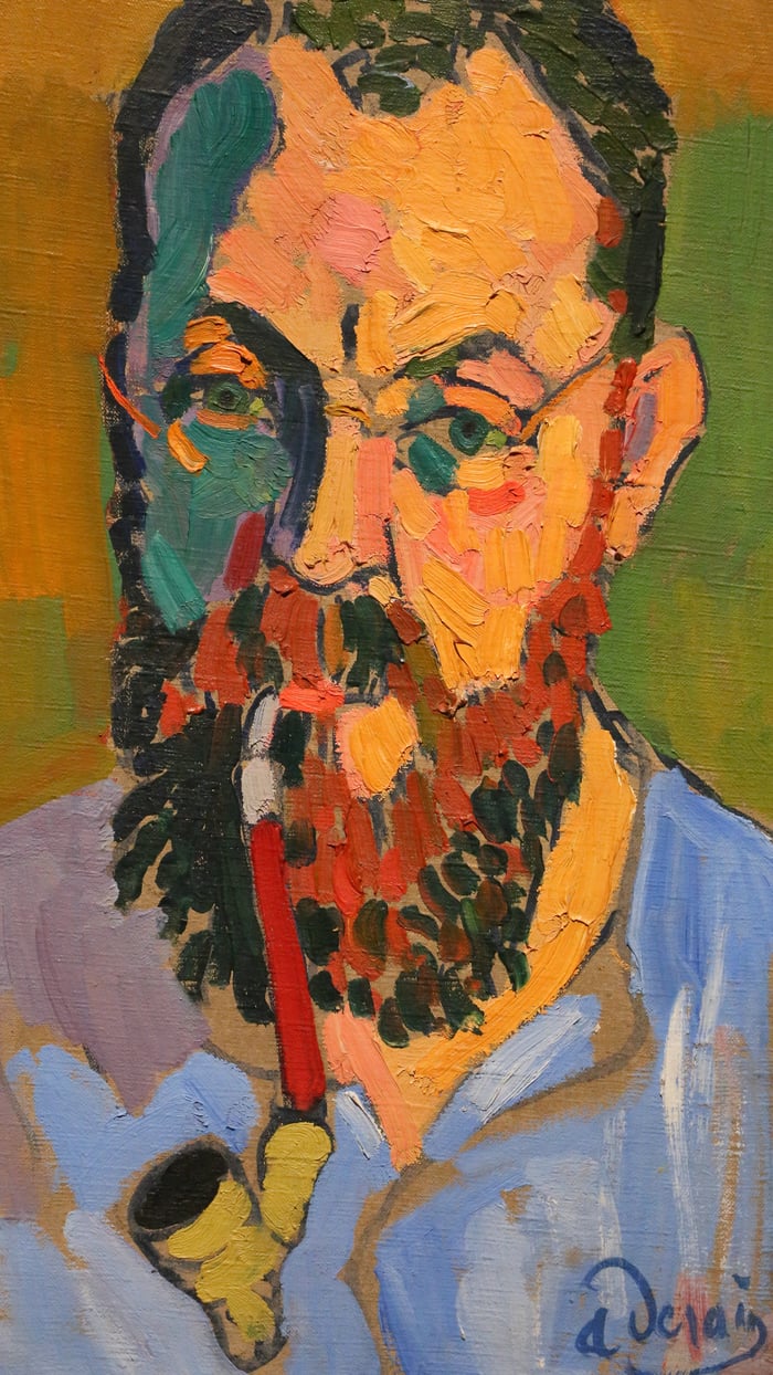 André Derain   Henri Matisse   reframed