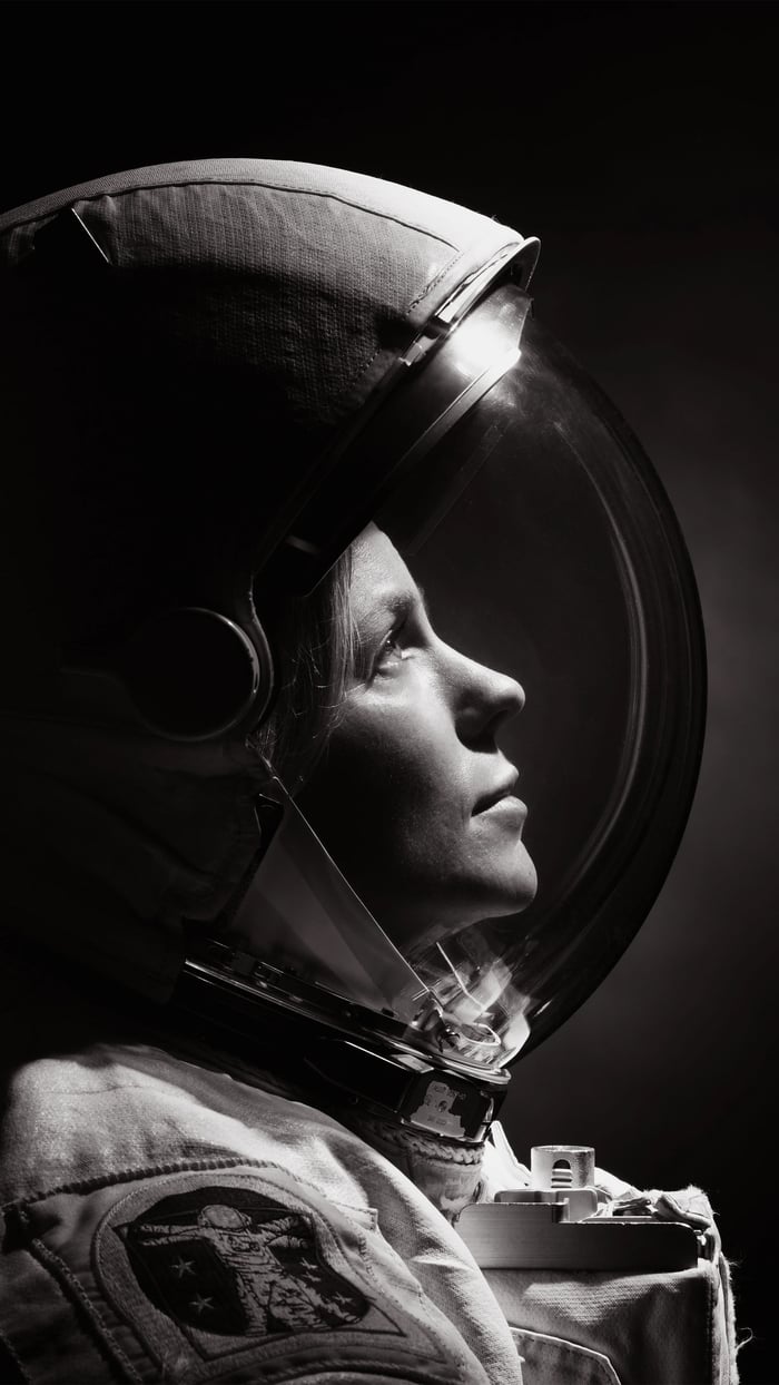 NASA   Portrait of an astronaut   portrait   reframed