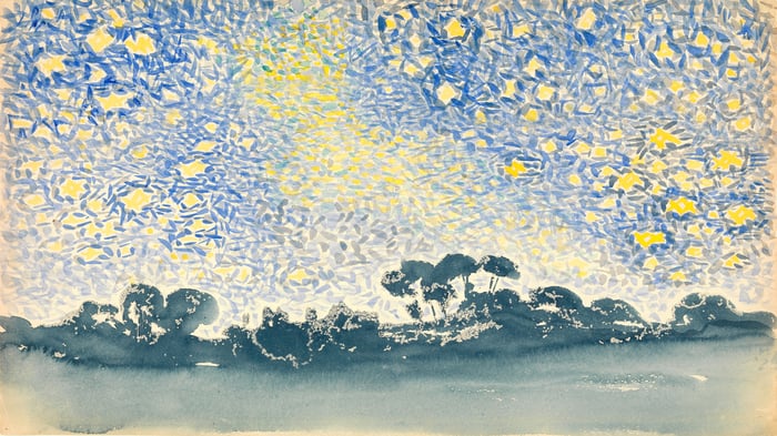 Landscape with Stars