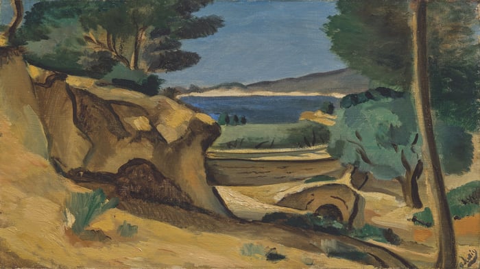 Paysage aux environs de la ciotat