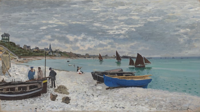 The Beach at Sainte-Adresse
