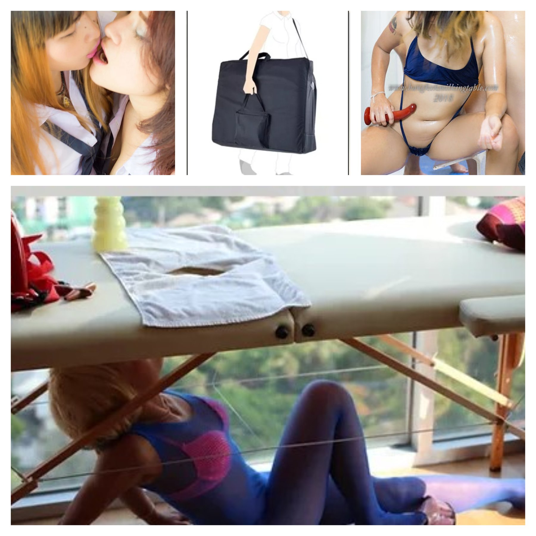 Mai & Nong's Milking Table escort in Bangkok