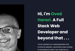 <!-- wp:paragraph -->
<p>פרויקט גמר בקורס בניית אתרים</p>
<!-- /wp:paragraph -->

<!-- wp:paragraph -->
<p><a href="https://oved-harari-portfolio.netlify.app/">https://oved-harari-portfolio.netlify.app/</a></p>
<!-- /wp:paragraph -->