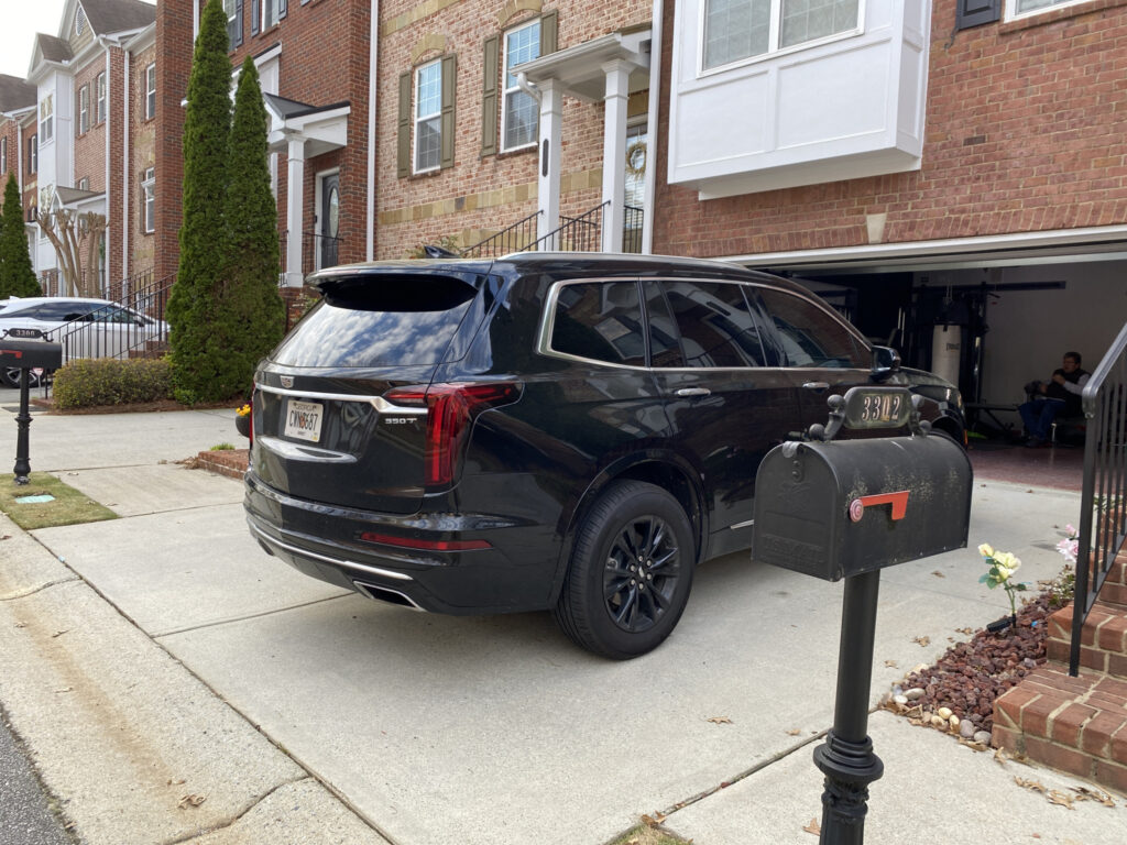 Cadillac XT6 with professional window tinting - lifetime warranty coverage