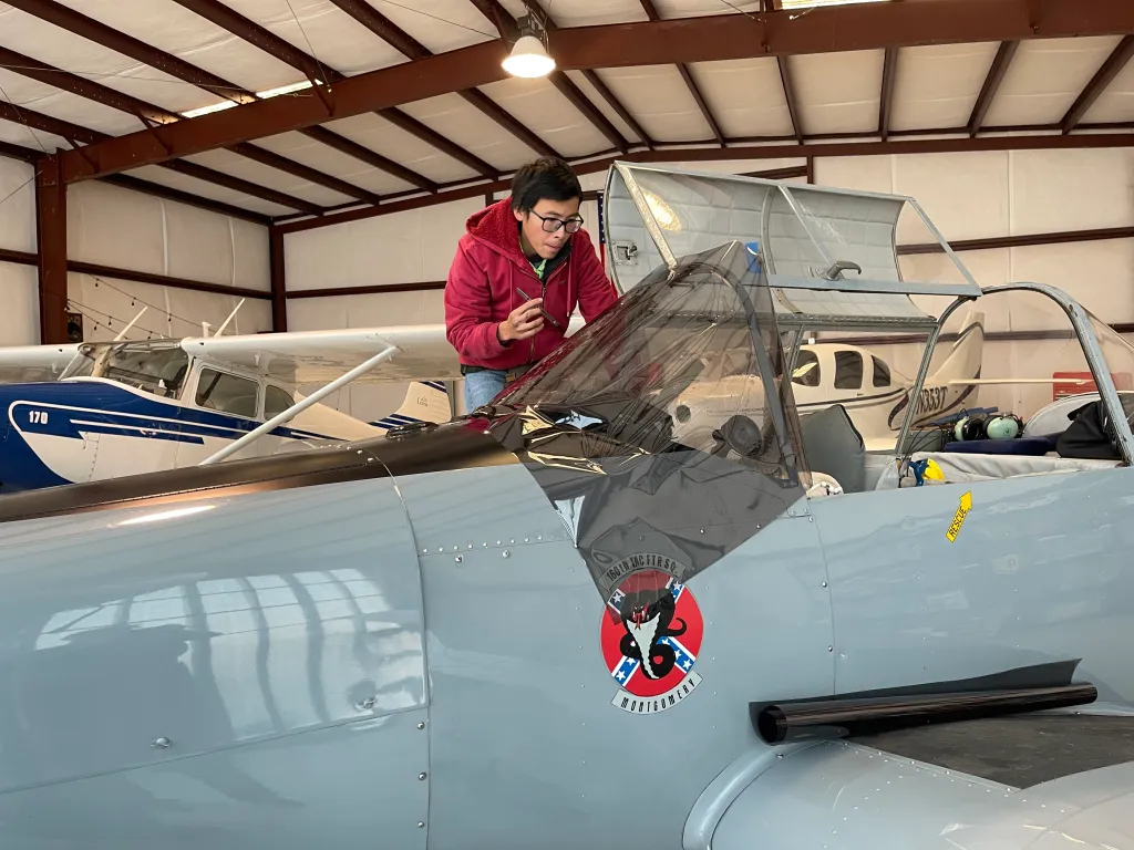 Precision window tinting on an aircraft
