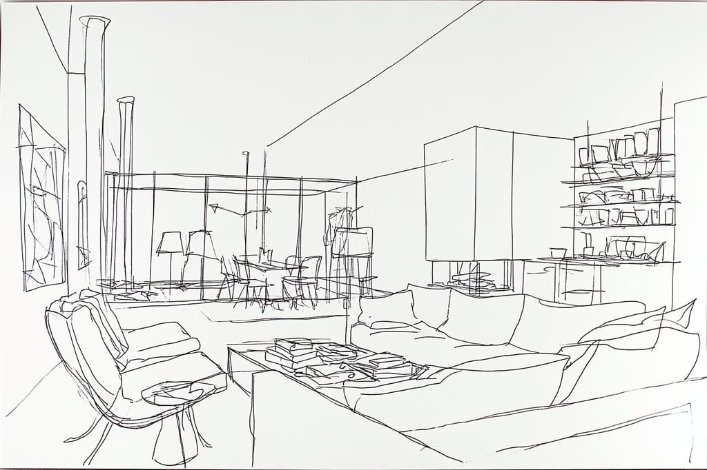AI-generated photorealistic architectural render