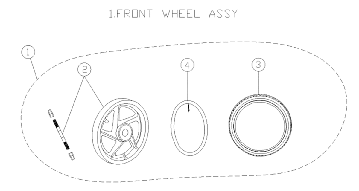 ROUE AVANT