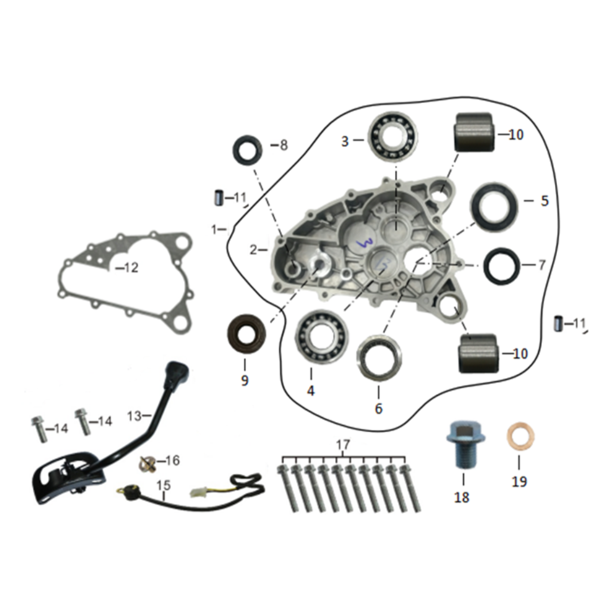 CARTER CENTRAL DROIT
