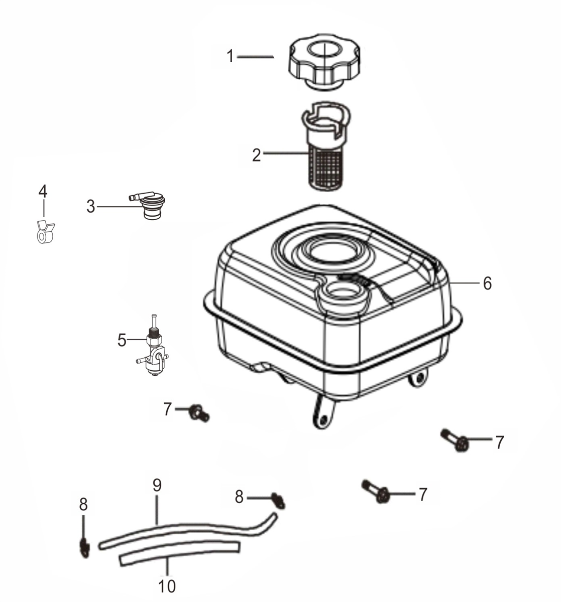 RÉSERVOIR DE CARBURANT