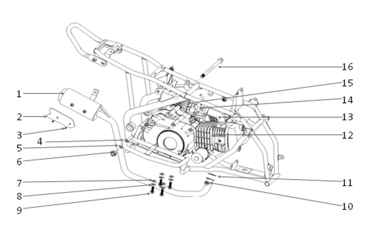 MOTEUR / ECHAPPEMENT