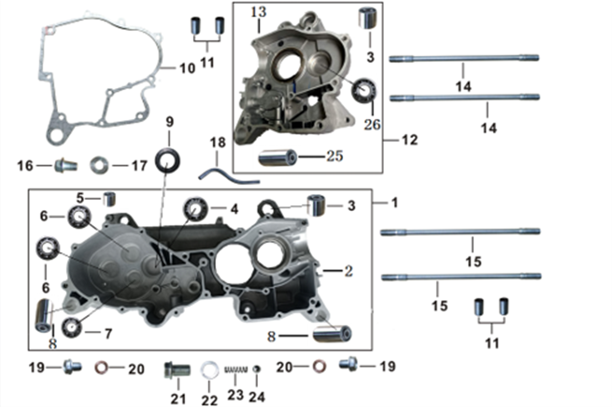 CARTER MOTEUR