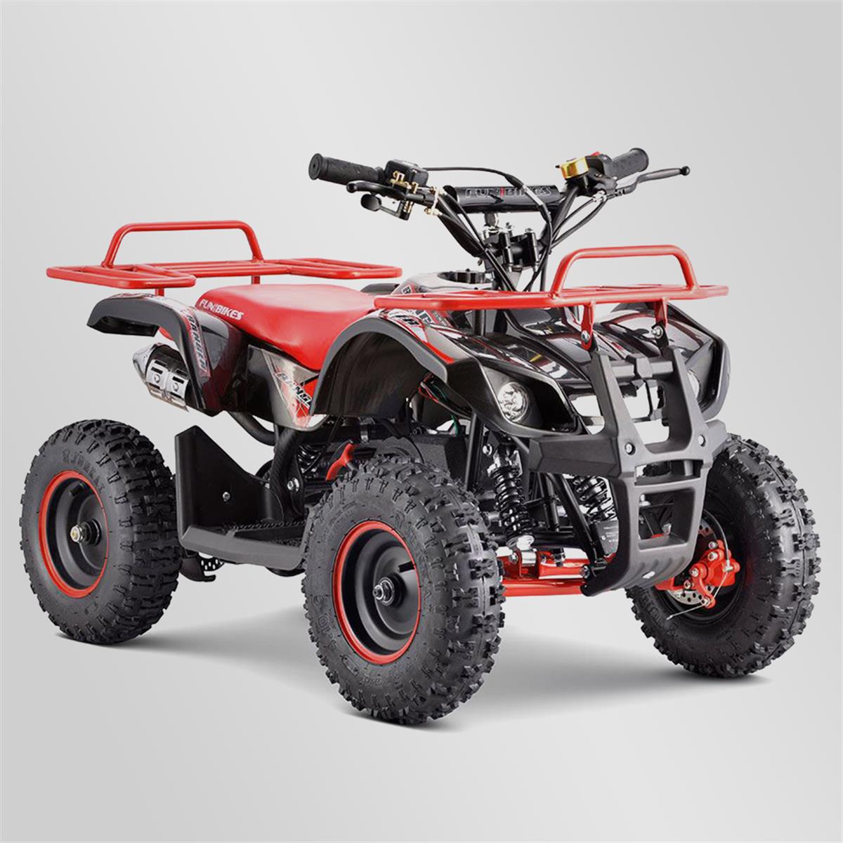 Pocket quad thermique 49cc enfant toxic 6 - rouge - LeMiniRider