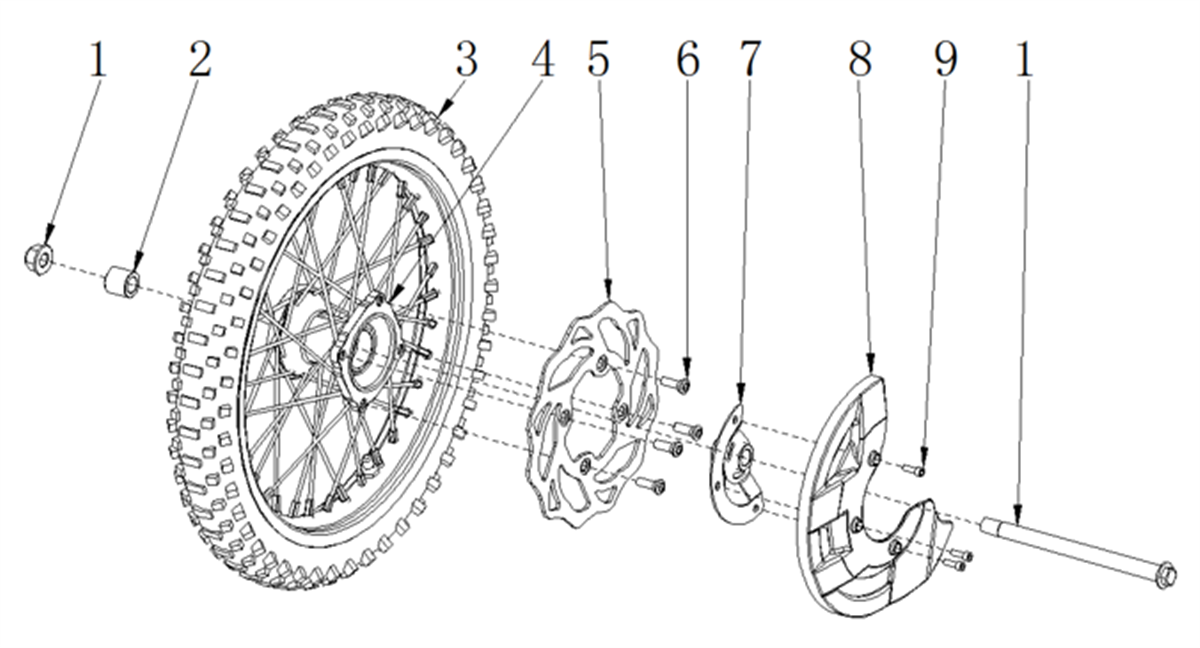 ROUE AVANT