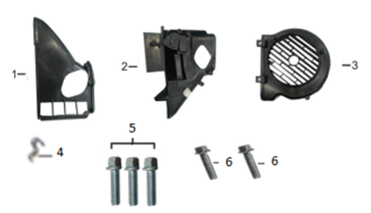 CARTER MOTEUR PLASTIQUE