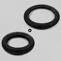 Pneu cross vee rubber avant 80/100-21 vrm 500 tt aggressive