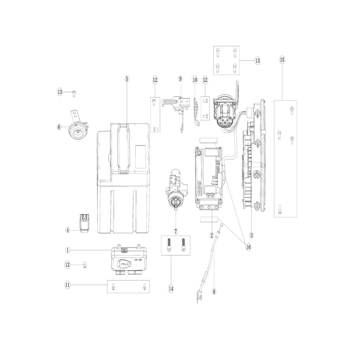 PIÈCES ÉLECTRIQUES