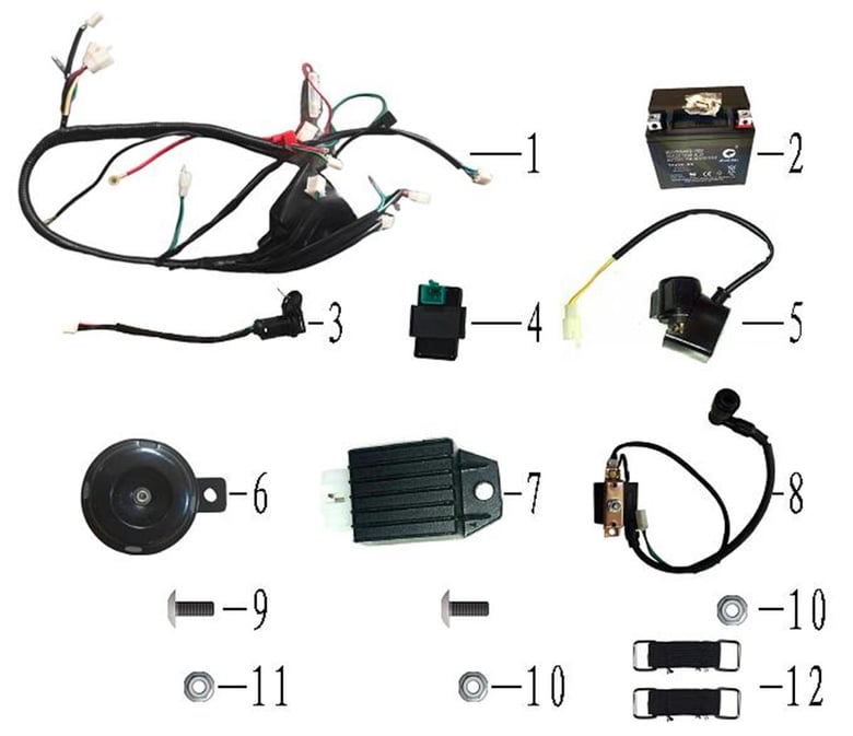 PIÈCES ÉLECTRIQUES